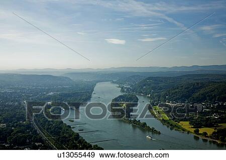 Stock Photo - The Rhine, Germany. Fotosearch