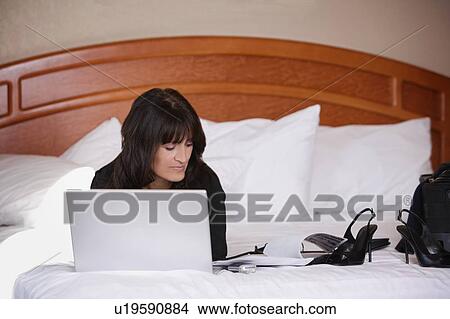 Woman working on computer View Large Photo Image Picture - Woman working on computer. Fotosearch