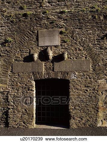 Stock Photo - Co Meath, medieval church tower, Ceanannus Mor (Kells), Ireland. Fotosearch