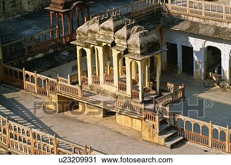 Stock Image - Hawa Mahal, Jaipur, Rajasthan, India. Fotosearch