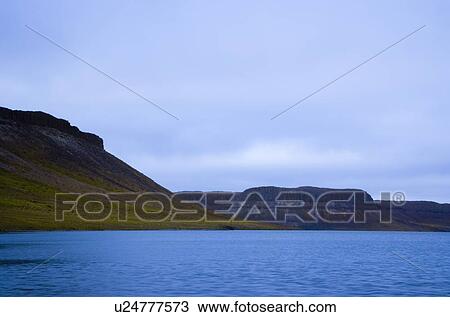 Mountain scene in the arctic View Large Photo Image Stock Image - Mountain scene in the arctic. Fotosearch