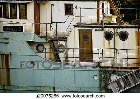 Old boat View Large Photo Image Stock Photograph - Old boat. Fotosearch