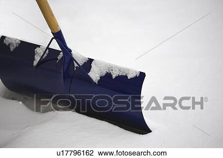 Snow shovel View Large Photo Image Stock Image - Snow shovel. Fotosearch