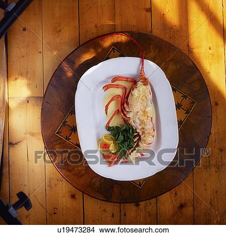 Picture - The Dublin Lawyer, a traditional Irish lobster dish. Fotosearch
