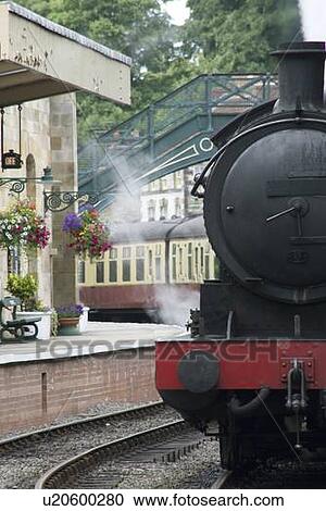 A Train At The Station View Large Photo Image Stock Image - A Train At The Station. Fotosearch
