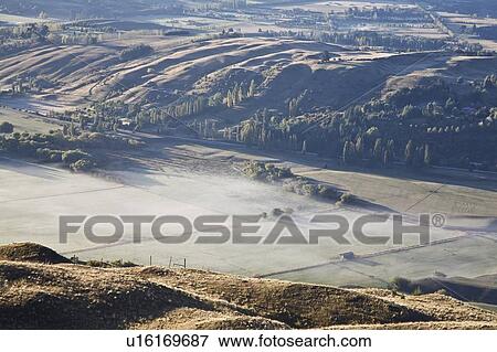 Aerial view of New Zealand View Large Photo Image Stock Photo - Aerial view of New Zealand. Fotosearch