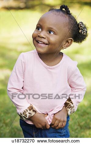 African American Girl Outdoors View Large Photo Image Stock Image - African American Girl Outdoors. Fotosearch