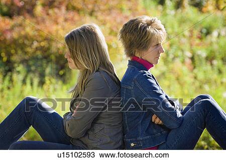 Angry mother and daughter sulking View Large Photo Image Stock Image - Angry mother and daughter sulking. Fotosearch