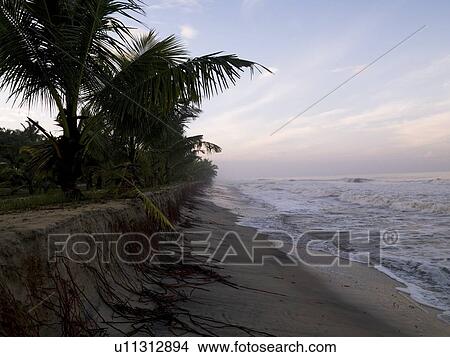 Arabian Sea, Kerala, India View Large Photo Image Picture - Arabian Sea, Kerala, India . Fotosearch