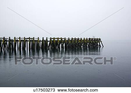 Stock Image - Breakwater. Fotosearch