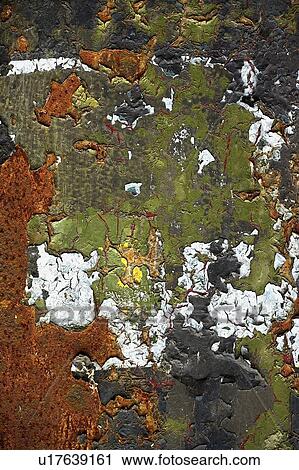 Stock Image - Close-Up Of Weathered Wall. Fotosearch