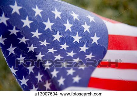 Closeup frost on American flag View Large Photo Image Picture - Closeup frost on American flag . Fotosearch