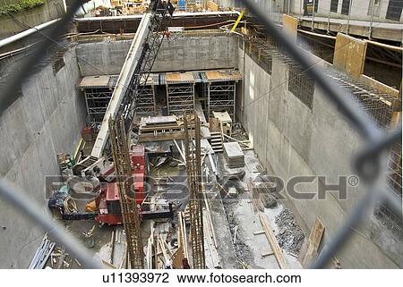 Stock Image - Construction site. Fotosearch