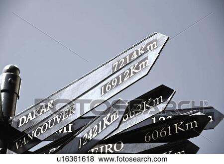 Destination sign View Large Photo Image Stock Photo - Destination sign . Fotosearch