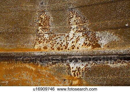 Detail of burned and rusty metal View Large Photo Image Stock Photograph - Detail of burned and rusty metal. Fotosearch