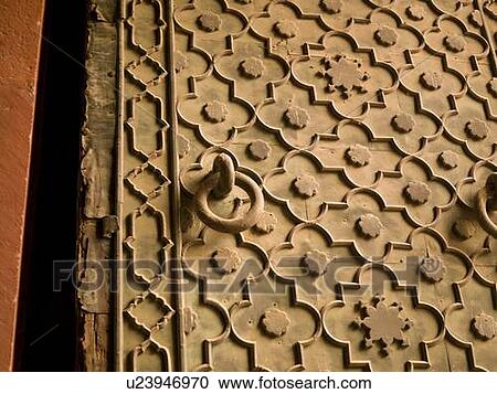 Details on architecture, Taj Mahal, Agra India View Large Photo Image Stock Image - Details on architecture, Taj Mahal, Agra India . Fotosearch