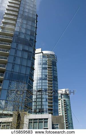 Downtown Vancouver, British Columbia, Canada View Large Photo Image Stock Image - Downtown Vancouver, British Columbia, Canada. Fotosearch