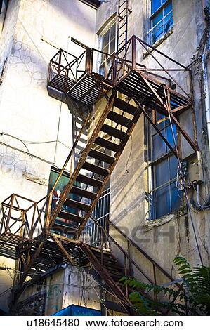 Exit staircase View Large Photo Image Stock Image - Exit staircase. Fotosearch