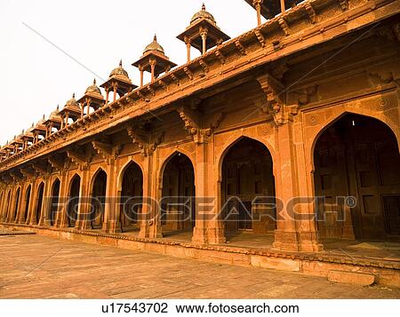 Stock Image - Fatehpur Sikri, city of Victory, India . Fotosearch