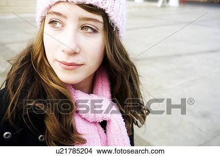 Female looking to the side View Large Photo Image Picture - Female looking to the side. Fotosearch