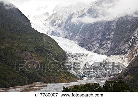 Franz Josef glacier, New Zealand View Large Photo Image Stock Photo - Franz Josef glacier, New Zealand. Fotosearch