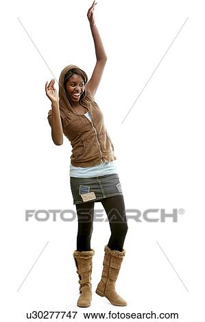 Girl with mini skirt and hoodie View Large Photo Image Stock Photo - Girl with mini skirt and hoodie. Fotosearch