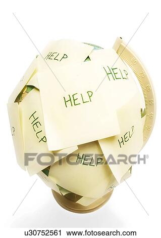 Globe that needs help View Large Photo Image Stock Image - Globe that needs help. Fotosearch