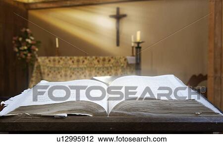 Holy Bible In A Church View Large Photo Image Stock Image - Holy Bible In A Church. Fotosearch