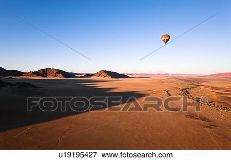 Hot Air Balloon over Naukluft Park, Namibia, Africa View Large Photo Image Stock Photo - Hot Air Balloon over Naukluft Park, Namibia, Africa. Fotosearch