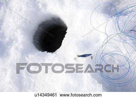 Ice fishing View Large Photo Image Stock Image - Ice fishing. Fotosearch