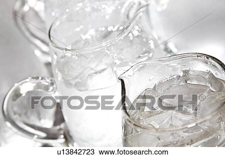 Stock Image - Ice water. Fotosearch