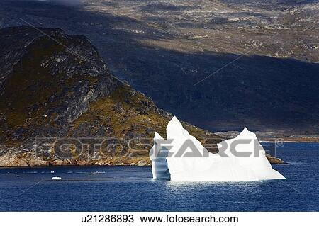 Icebergs, Island of Qoornoq, Province of Kitaa, Southern Greenland, Kingdom of Denmark View Large Photo Image Stock Image - Icebergs, Island of Qoornoq, Province of Kitaa, Southern Greenland, Kingdom of Denmark . Fotosearch