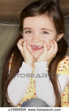 Little girl laughing View Large Photo Image Stock Photo - Little girl laughing. Fotosearch