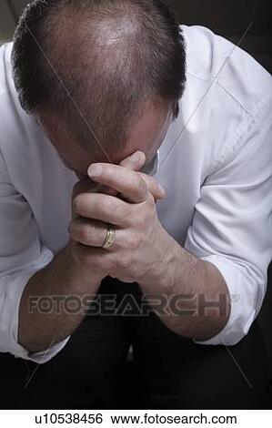 Man praying View Large Photo Image Stock Photograph - Man praying. Fotosearch