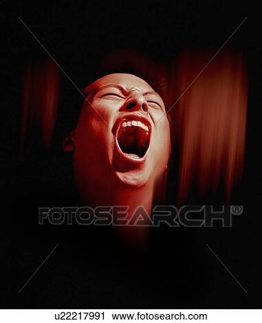 Man screaming View Large Photo Image Stock Image - Man screaming. Fotosearch