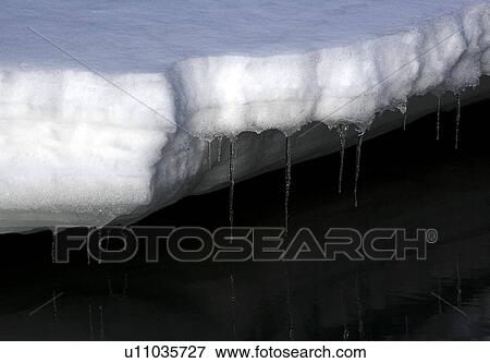 Stock Photo - Melting ice. Fotosearch