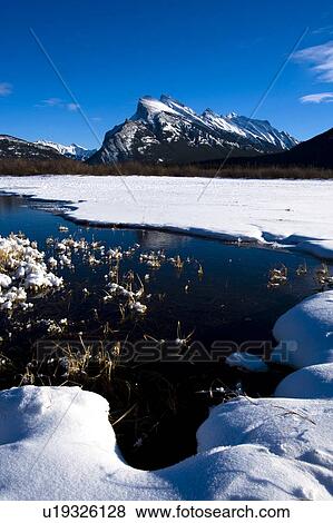 Mount Rundle, Banff National Park, Alberta, Canada View Large Photo Image Stock Photo - Mount Rundle, Banff National Park, Alberta, Canada. Fotosearch
