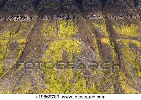 Stock Photo - Mountains in Isafjordur, West Fjords Region, Iceland . Fotosearch
