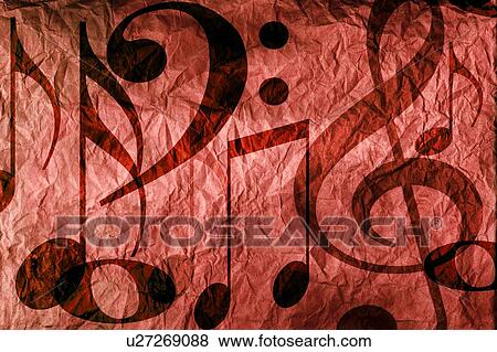 Musical notes View Large Photo Image Stock Photo - Musical notes. Fotosearch