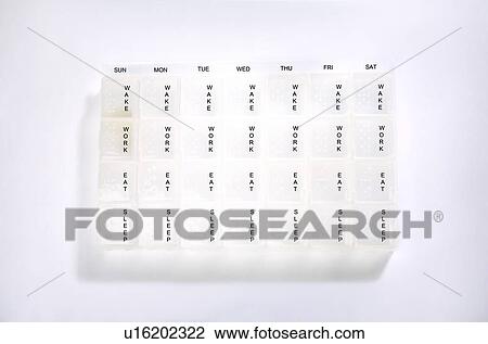 Pill organizer View Large Photo Image Stock Image - Pill organizer. Fotosearch