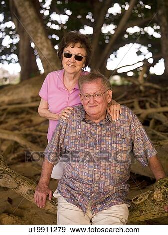 Stock Photo - Portrait of a couple. Fotosearch