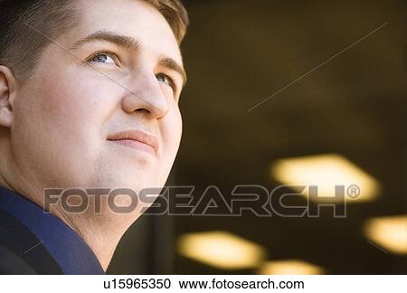 Stock Image - Portrait of a man. Fotosearch
