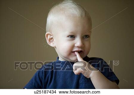 Picture - Portrait of a small child. Fotosearch