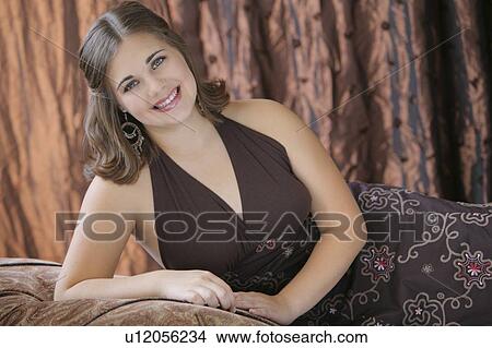 Picture - Portrait of a teenage girl. Fotosearch