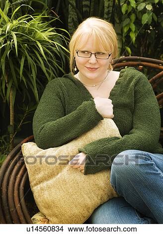 Picture - Portrait of a woman. Fotosearch