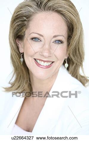 Stock Photo - Portrait of a woman. Fotosearch