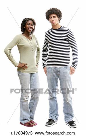 Stock Image - Portrait of people. Fotosearch