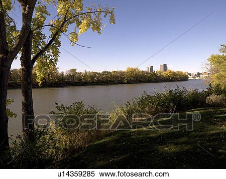River, Winnipeg, Manitoba, Canada View Large Photo Image Stock Photography - River, Winnipeg, Manitoba, Canada. Fotosearch