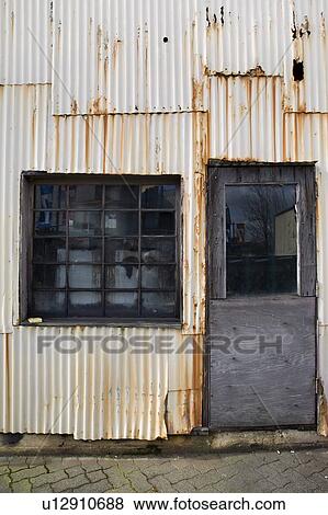 Rusted doorway View Large Photo Image Stock Photo - Rusted doorway. Fotosearch