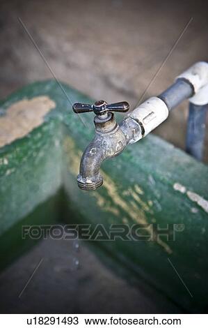 Rusty water tap View Large Photo Image Stock Image - Rusty water tap. Fotosearch